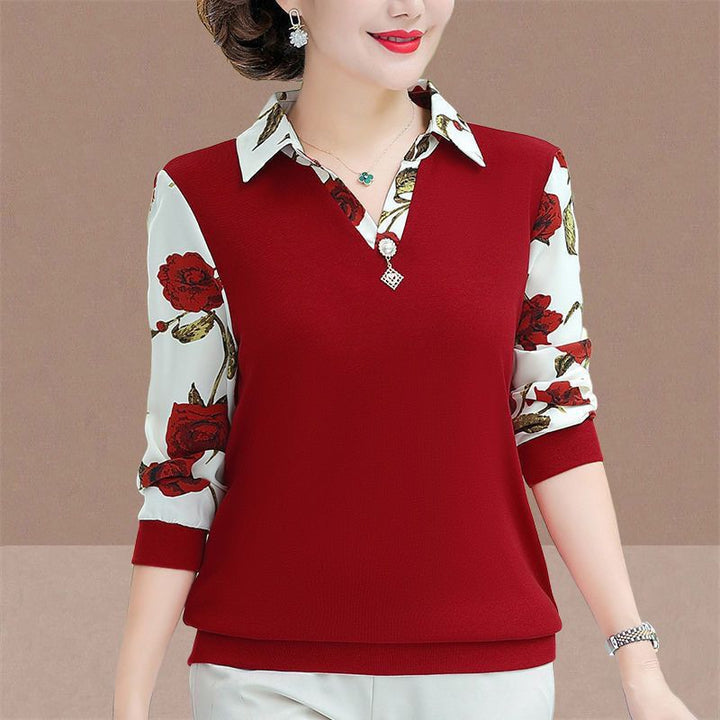 T-shirt Small Shirt Top Western Style All-matching