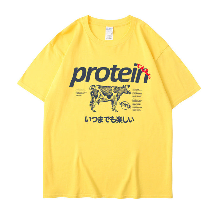 Fashion Loose T-shirt Versatile Trendy Style