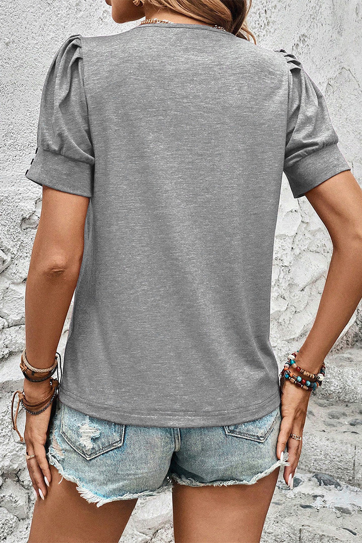 Women's Fashion Simple Style Loose T-shirt