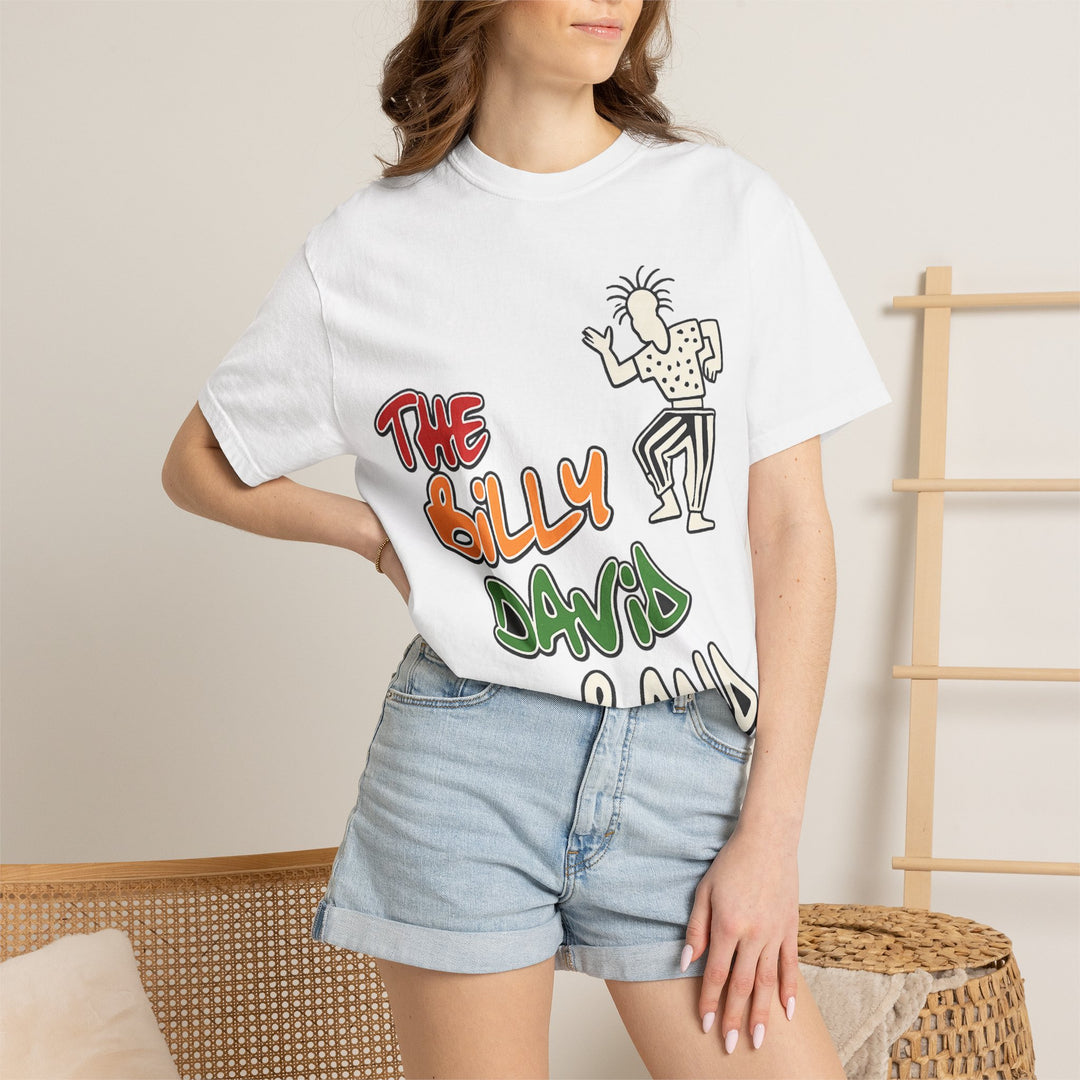 The Billy David Band T-Shirt — Retro Graffiti Music Tee