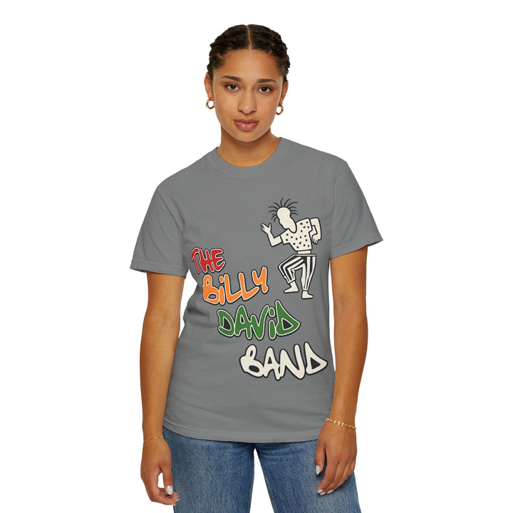 The Billy David Band T-Shirt — Retro Graffiti Music Tee