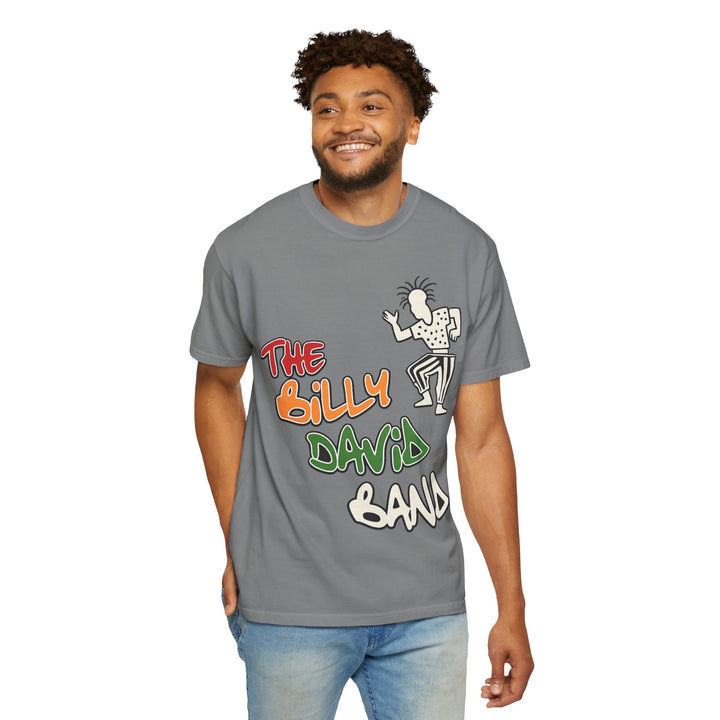 The Billy David Band T-Shirt — Retro Graffiti Music Tee