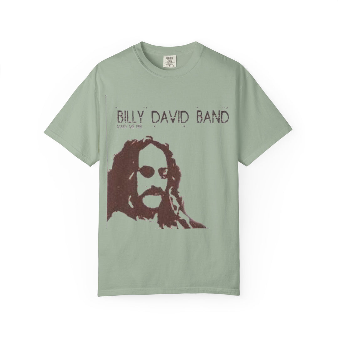 Band Graphic T-Shirt - 'Billy David Band' Vintage Portrait Tee