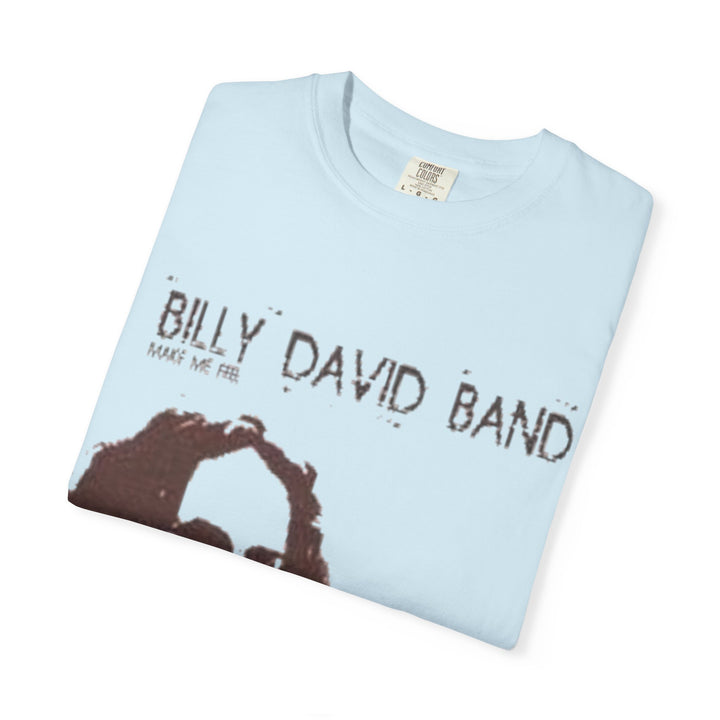 Band Graphic T-Shirt - 'Billy David Band' Vintage Portrait Tee