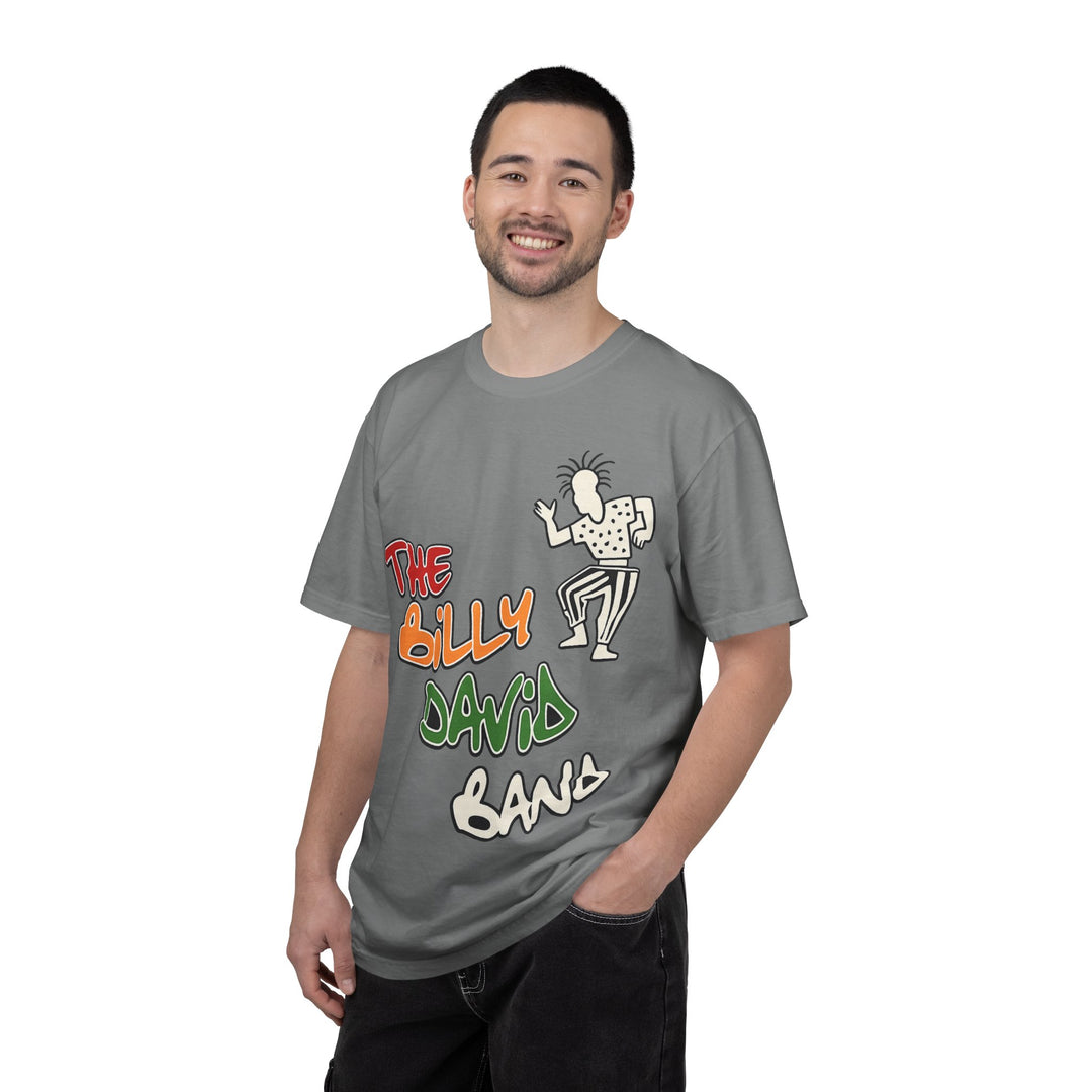 The Billy David Band T-Shirt — Retro Graffiti Music Tee