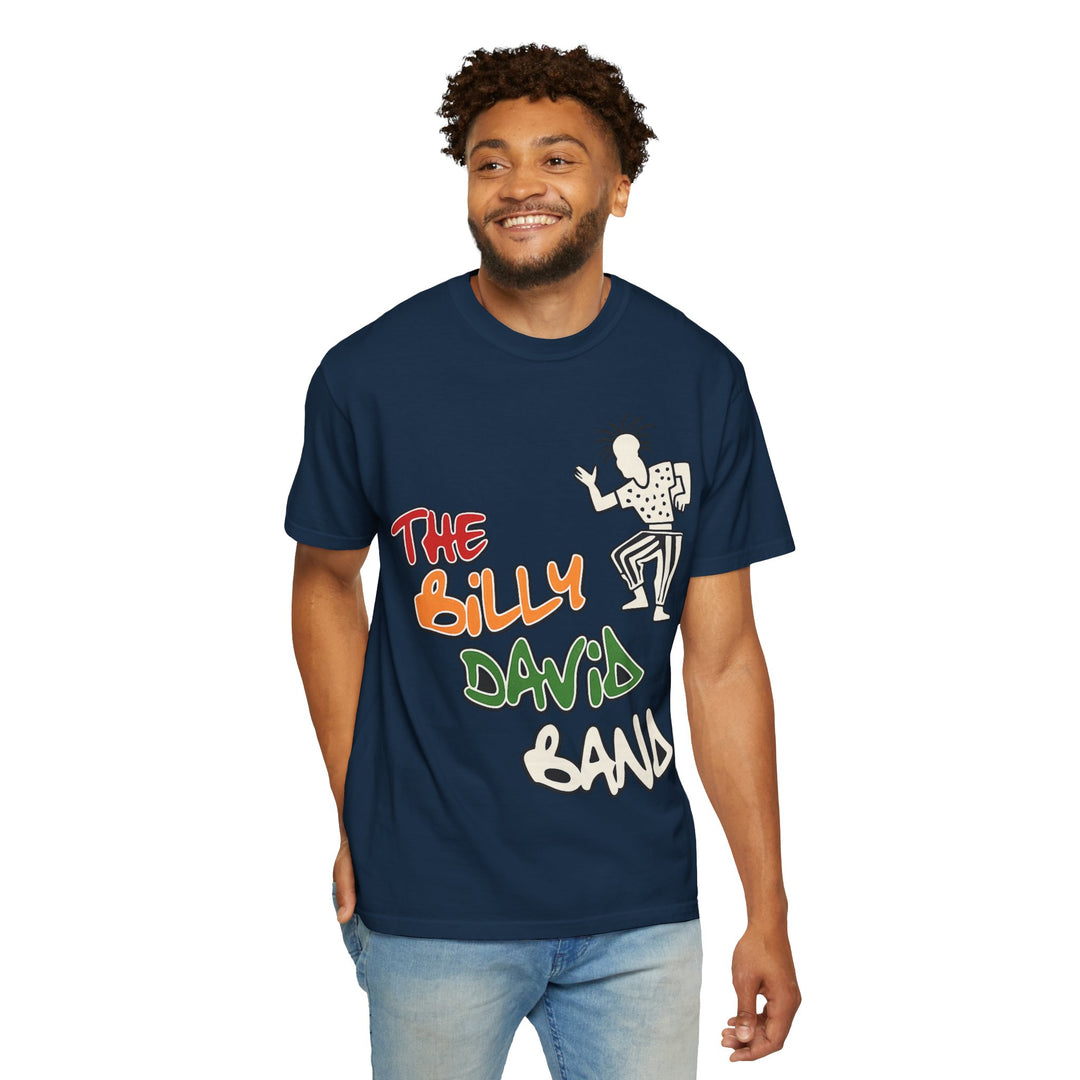 The Billy David Band T-Shirt — Retro Graffiti Music Tee