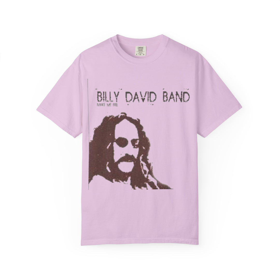 Band Graphic T-Shirt - 'Billy David Band' Vintage Portrait Tee