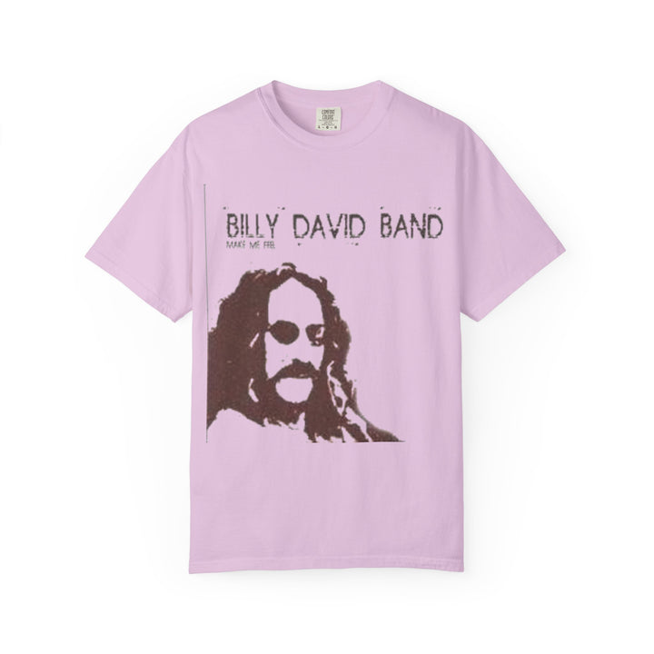 Band Graphic T-Shirt - 'Billy David Band' Vintage Portrait Tee