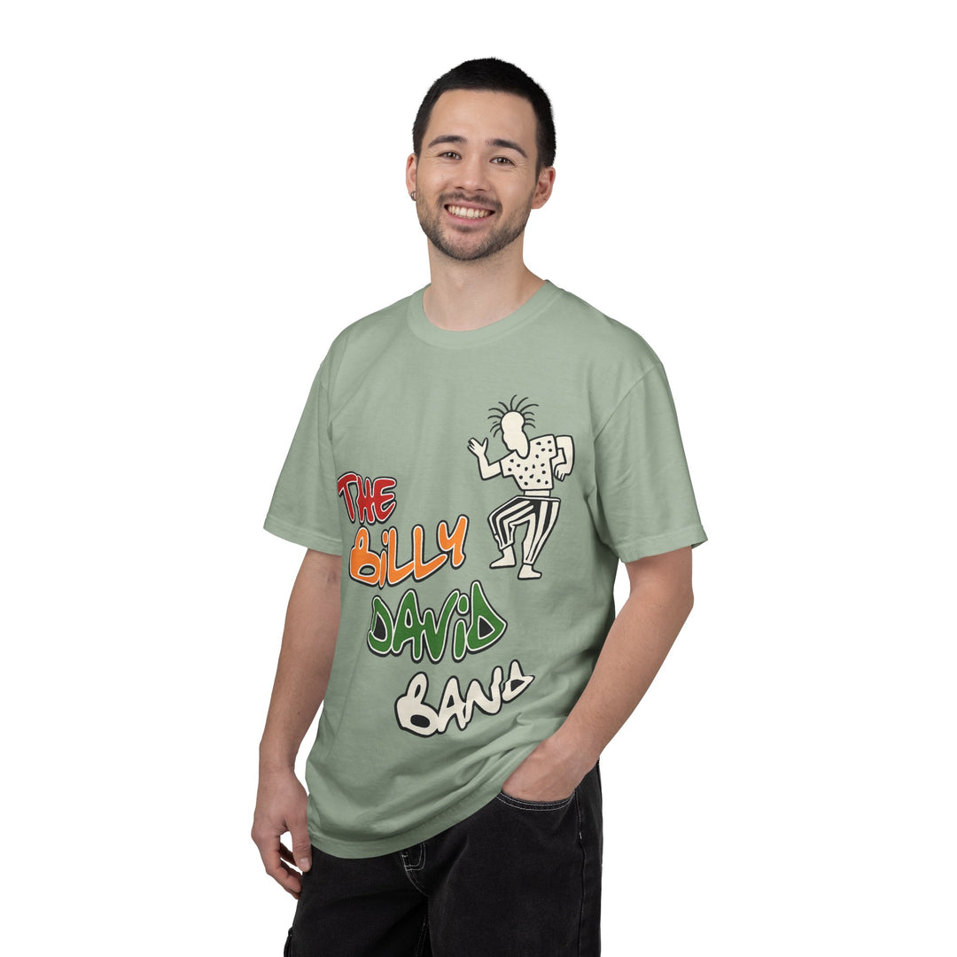 The Billy David Band T-Shirt — Retro Graffiti Music Tee