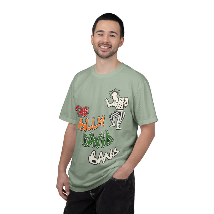 The Billy David Band T-Shirt — Retro Graffiti Music Tee