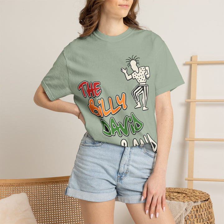 The Billy David Band T-Shirt — Retro Graffiti Music Tee