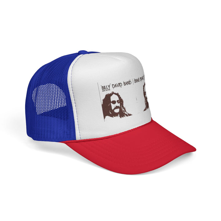 Billy David Band Trucker Cap – Retro Rock Mesh Hat