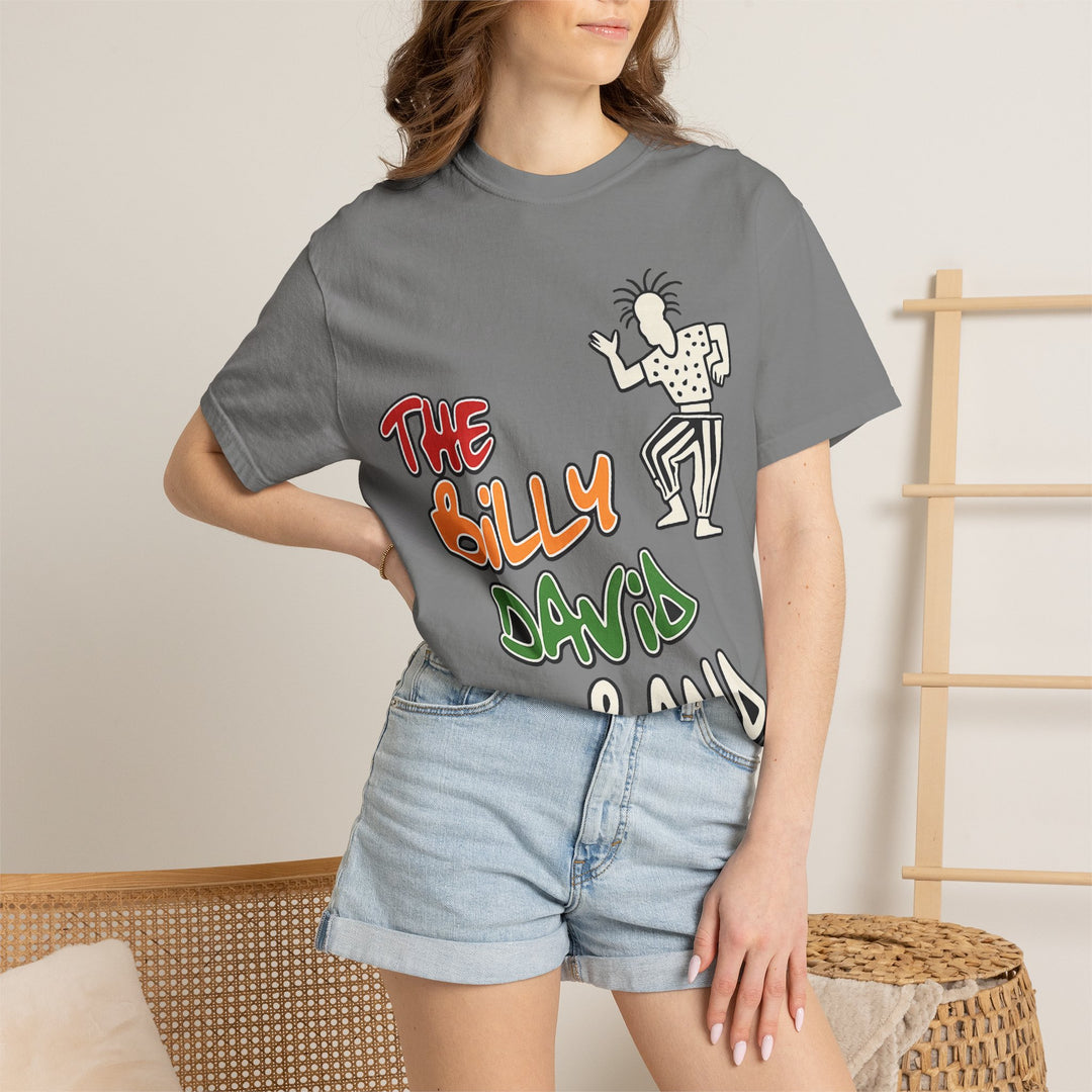 The Billy David Band T-Shirt — Retro Graffiti Music Tee