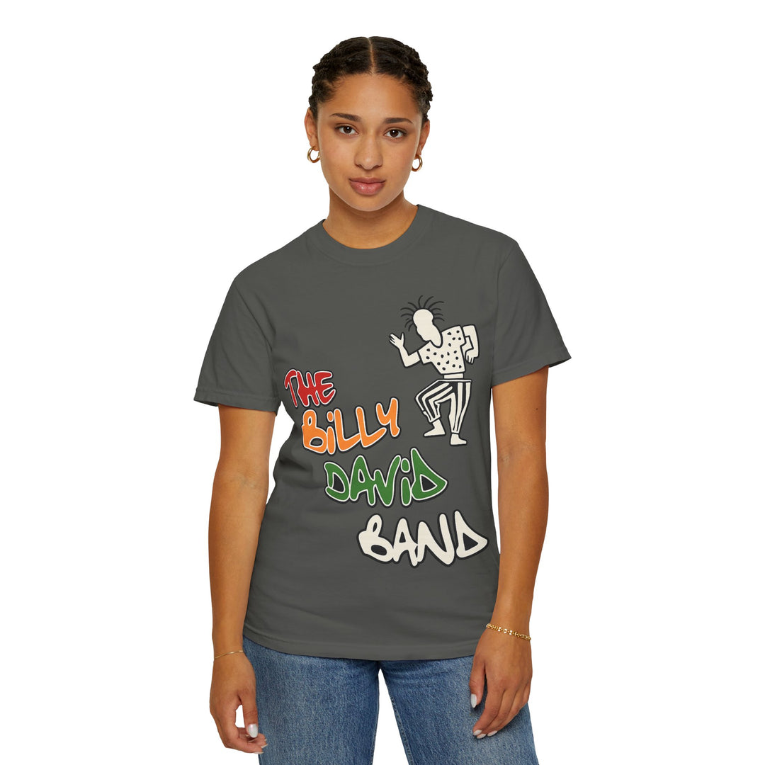 The Billy David Band T-Shirt — Retro Graffiti Music Tee