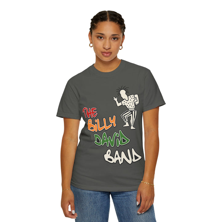 The Billy David Band T-Shirt — Retro Graffiti Music Tee