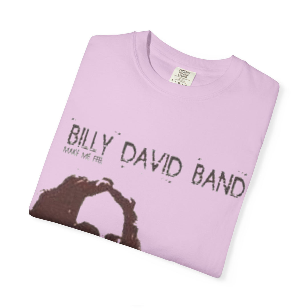 Band Graphic T-Shirt - 'Billy David Band' Vintage Portrait Tee