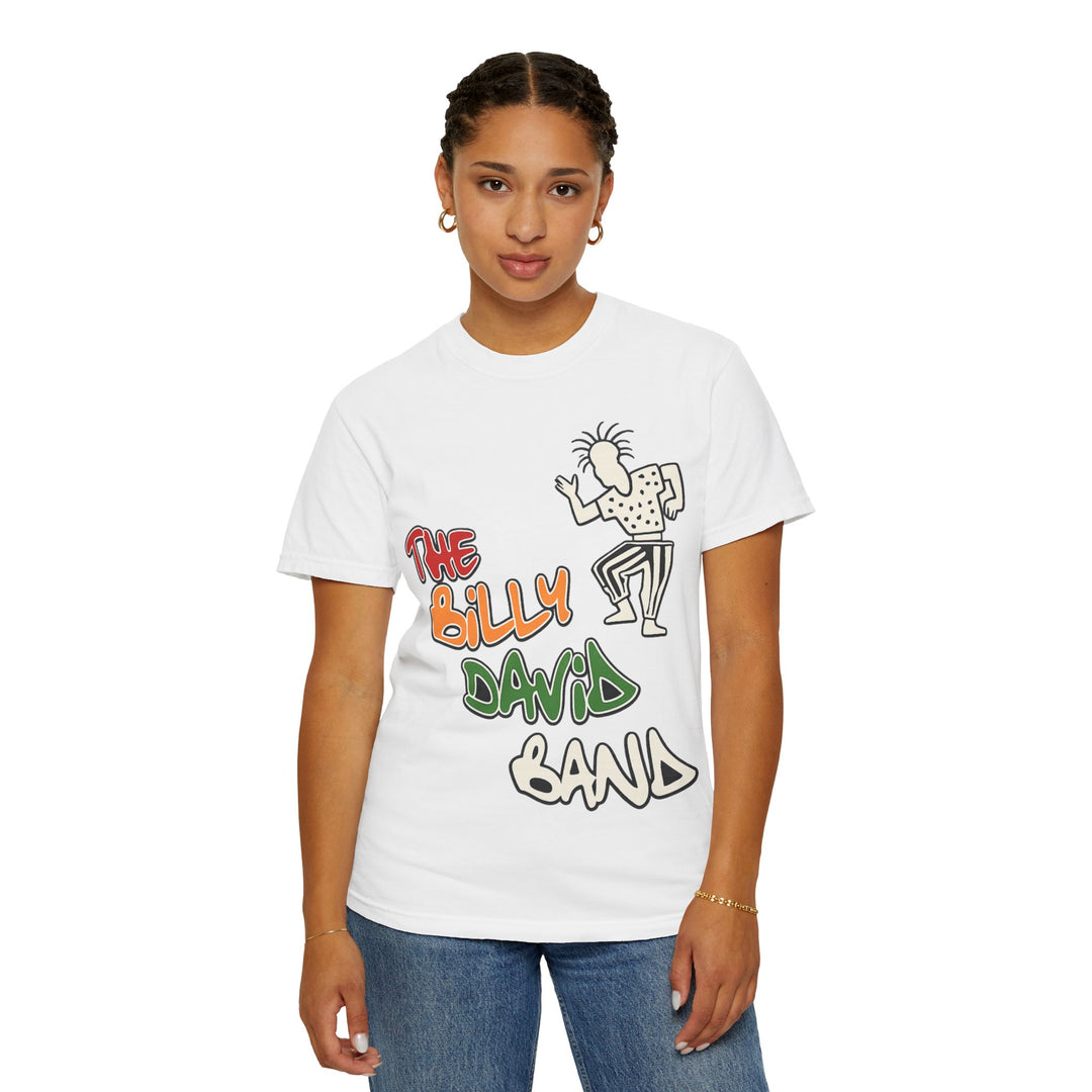 The Billy David Band T-Shirt — Retro Graffiti Music Tee