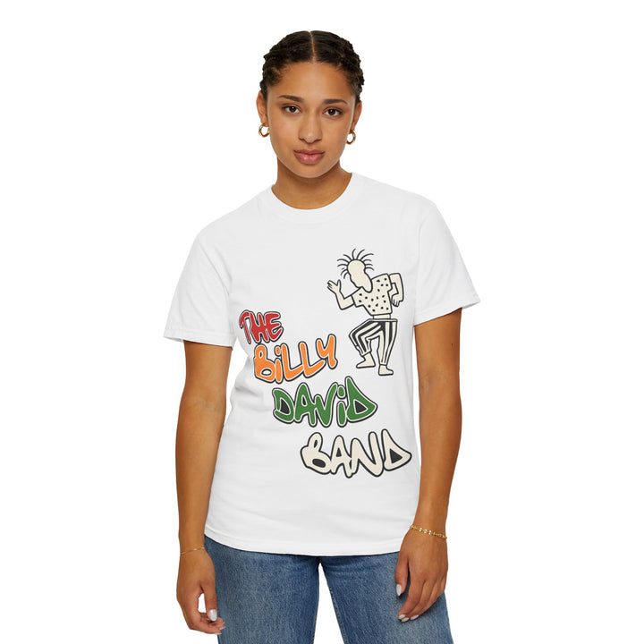 The Billy David Band T-Shirt — Retro Graffiti Music Tee
