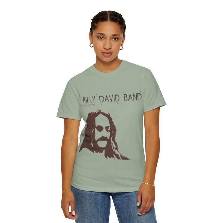 Band Graphic T-Shirt - 'Billy David Band' Vintage Portrait Tee
