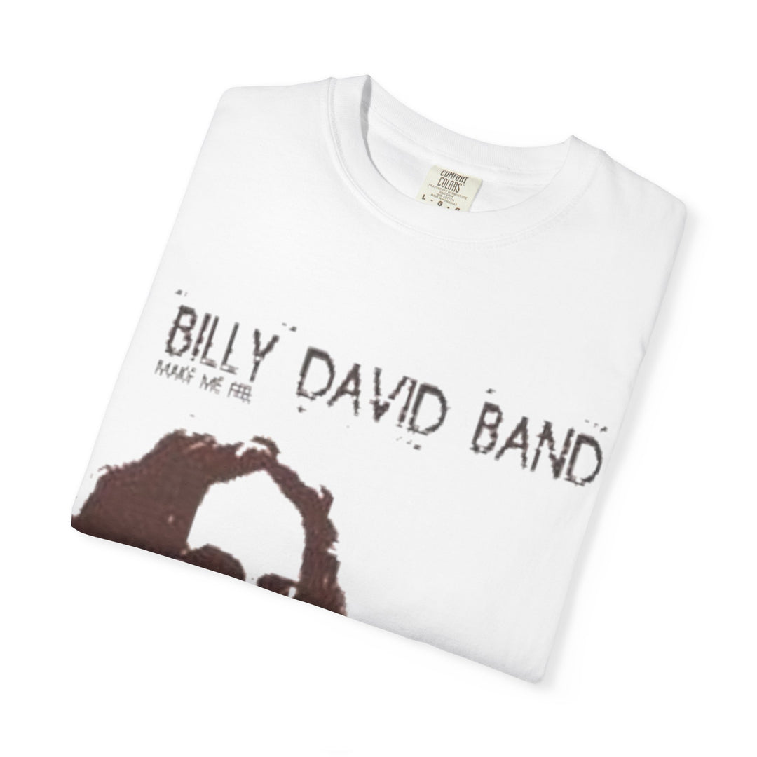 Band Graphic T-Shirt - 'Billy David Band' Vintage Portrait Tee