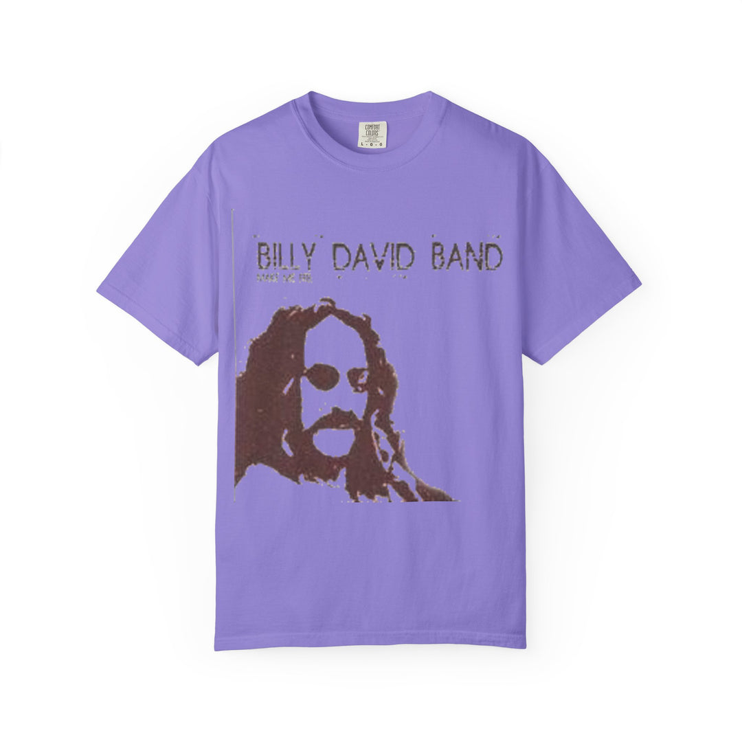Band Graphic T-Shirt - 'Billy David Band' Vintage Portrait Tee