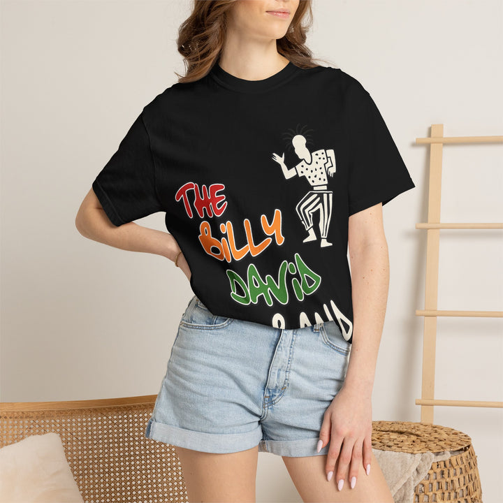 The Billy David Band T-Shirt — Retro Graffiti Music Tee