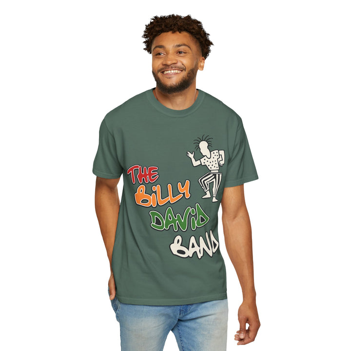 The Billy David Band T-Shirt — Retro Graffiti Music Tee