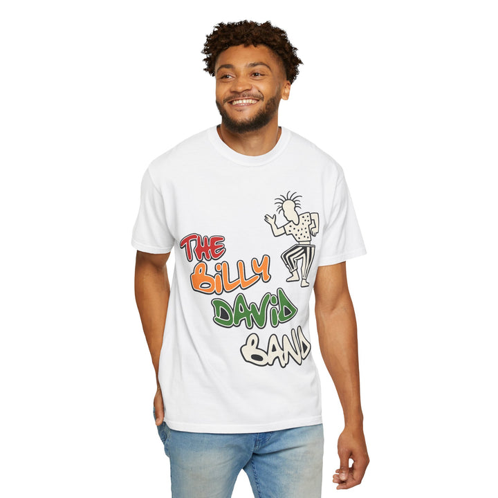 The Billy David Band T-Shirt — Retro Graffiti Music Tee
