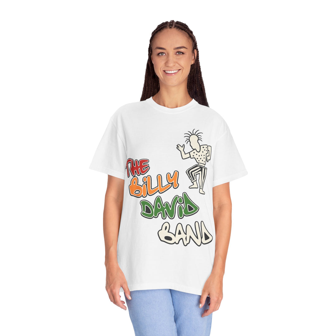 The Billy David Band T-Shirt — Retro Graffiti Music Tee