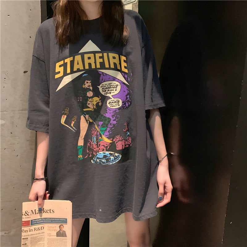 Loose Lazy Style T-Shirt Women's Top