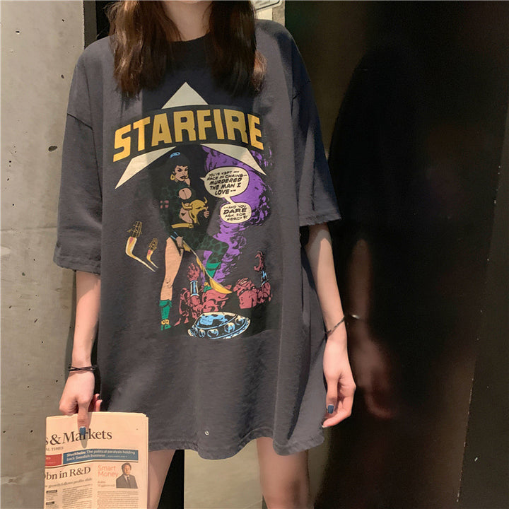 Loose Lazy Style T-Shirt Women's Top