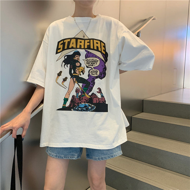 Loose Lazy Style T-Shirt Women's Top