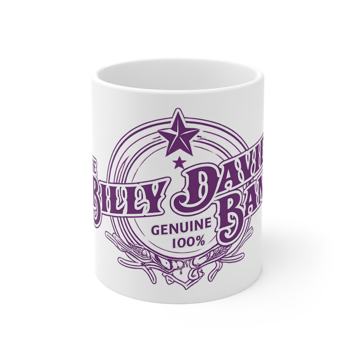 Billy Davis Band Vintage Logo Mug – 11 oz Ceramic Musician Coffee Cup