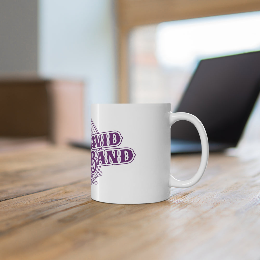 Billy Davis Band Vintage Logo Mug – 11 oz Ceramic Musician Coffee Cup