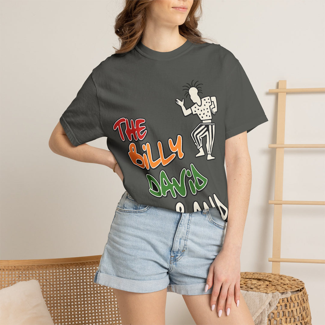 The Billy David Band T-Shirt — Retro Graffiti Music Tee