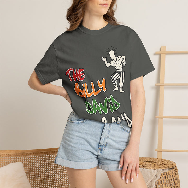The Billy David Band T-Shirt — Retro Graffiti Music Tee
