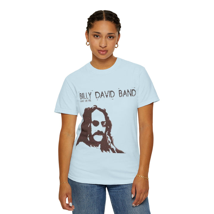 Band Graphic T-Shirt - 'Billy David Band' Vintage Portrait Tee
