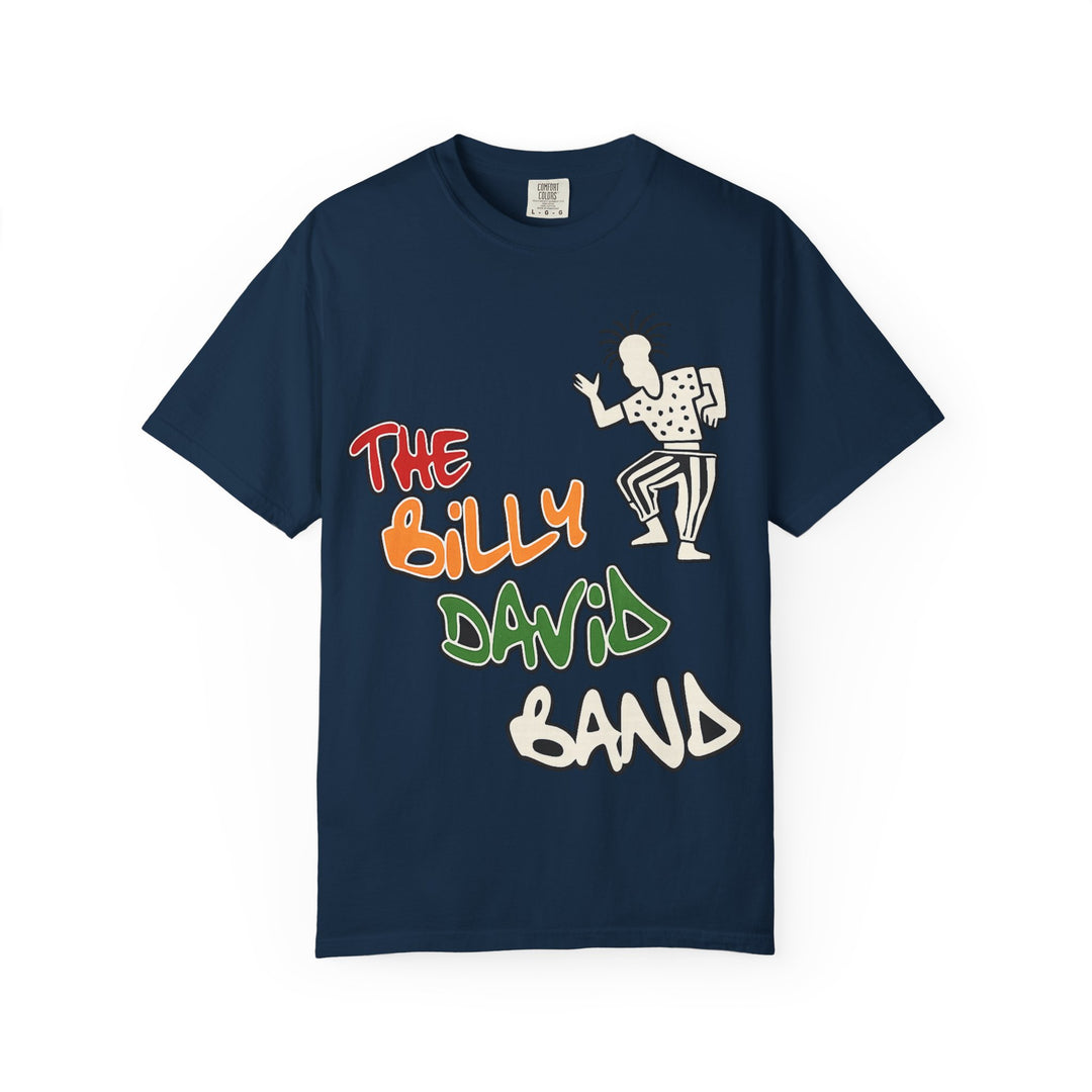 The Billy David Band T-Shirt — Retro Graffiti Music Tee