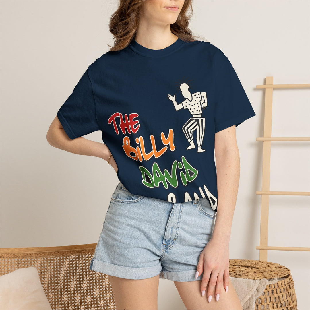 The Billy David Band T-Shirt — Retro Graffiti Music Tee