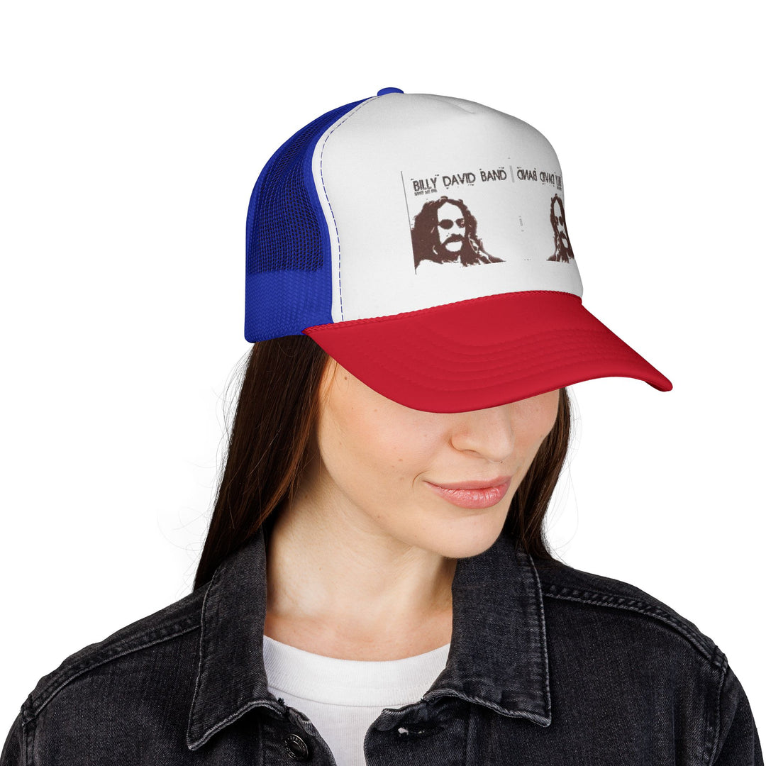Billy David Band Trucker Cap – Retro Rock Mesh Hat