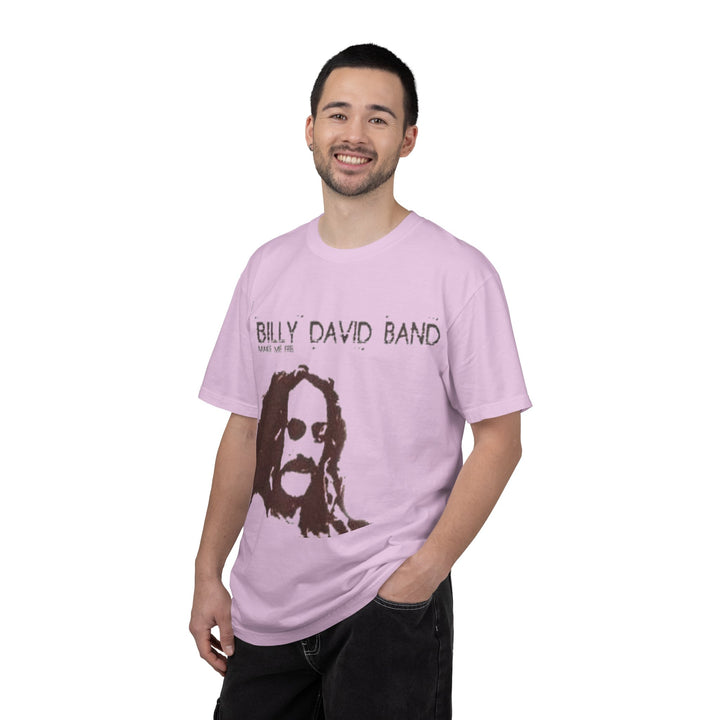 Band Graphic T-Shirt - 'Billy David Band' Vintage Portrait Tee