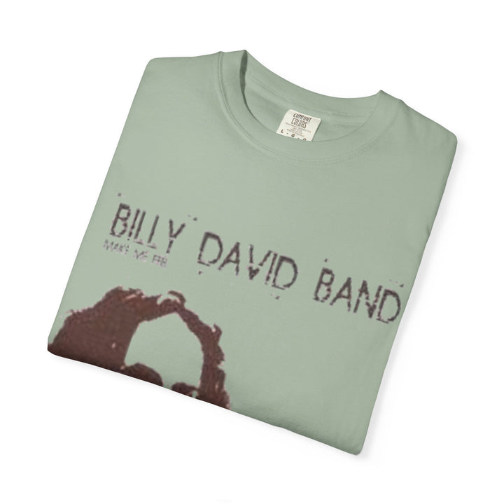 Band Graphic T-Shirt - 'Billy David Band' Vintage Portrait Tee