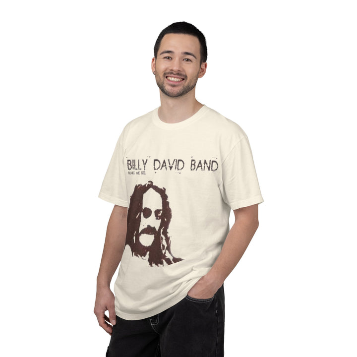 Band Graphic T-Shirt - 'Billy David Band' Vintage Portrait Tee