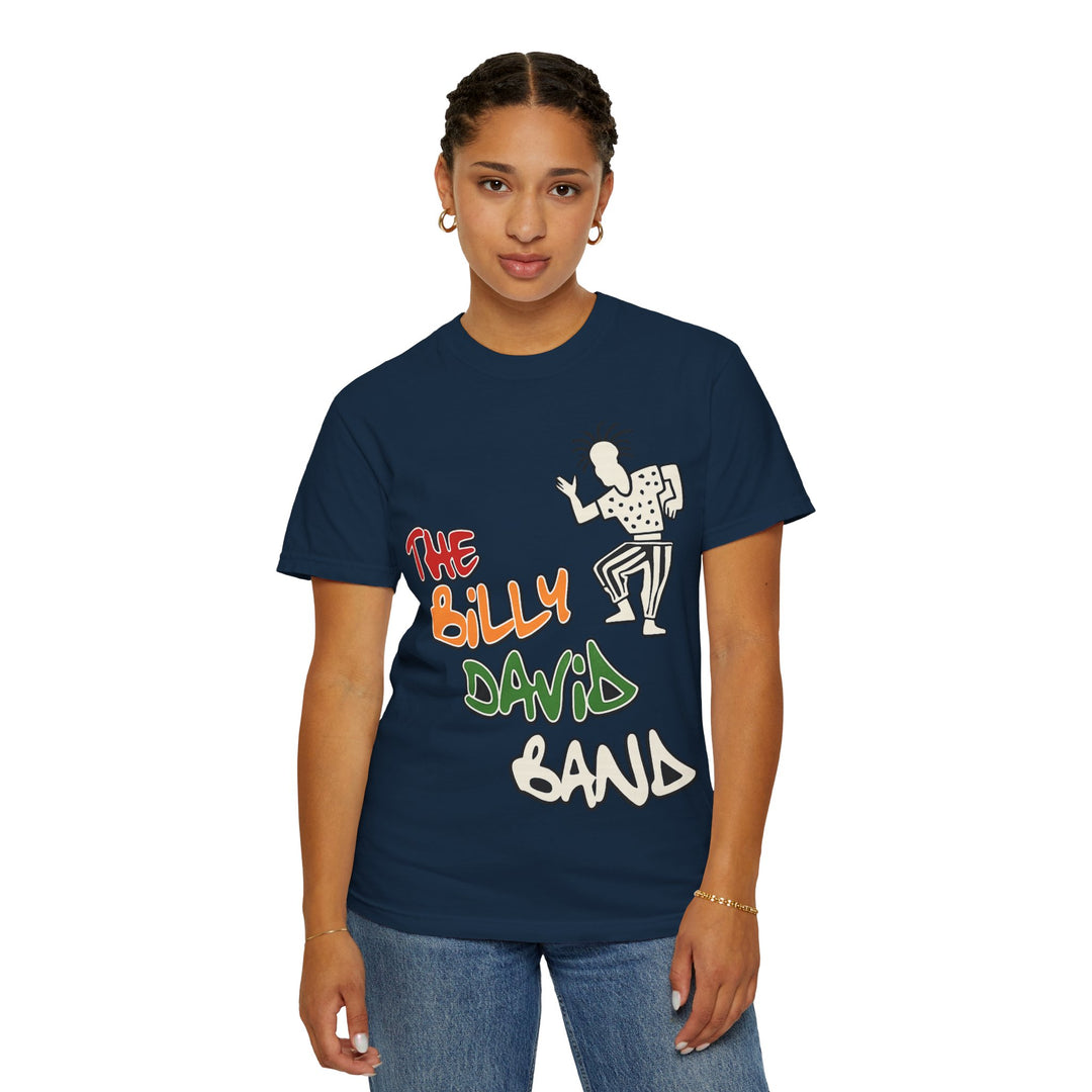 The Billy David Band T-Shirt — Retro Graffiti Music Tee