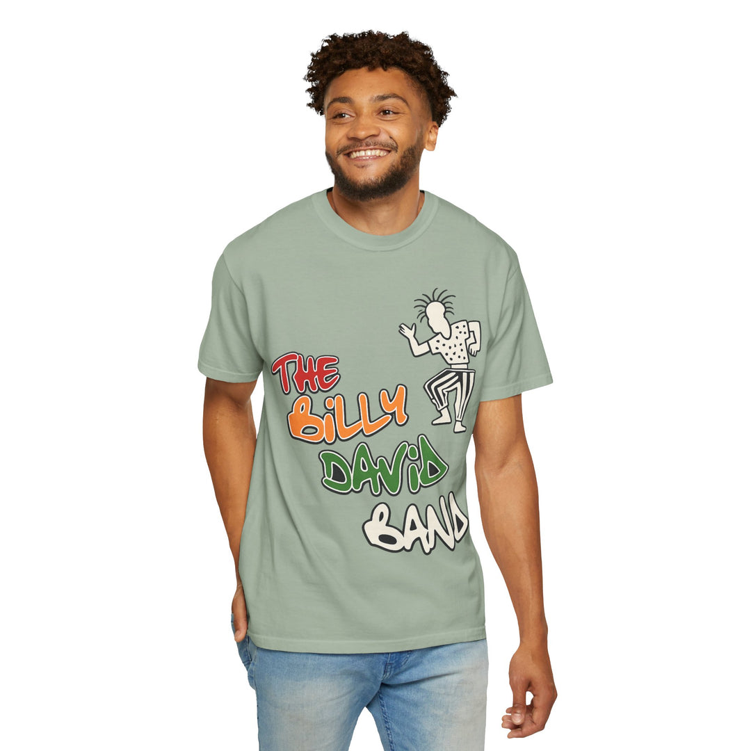 The Billy David Band T-Shirt — Retro Graffiti Music Tee