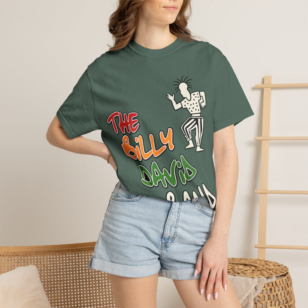 The Billy David Band T-Shirt — Retro Graffiti Music Tee