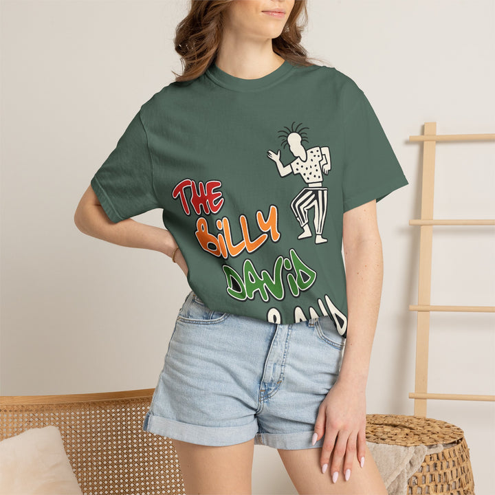 The Billy David Band T-Shirt — Retro Graffiti Music Tee