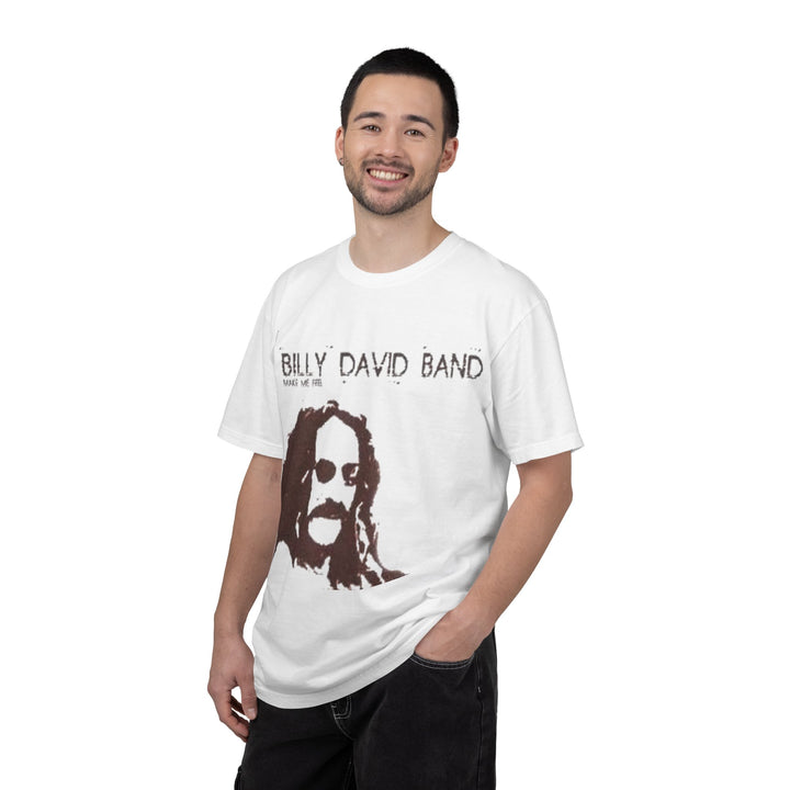 Band Graphic T-Shirt - 'Billy David Band' Vintage Portrait Tee