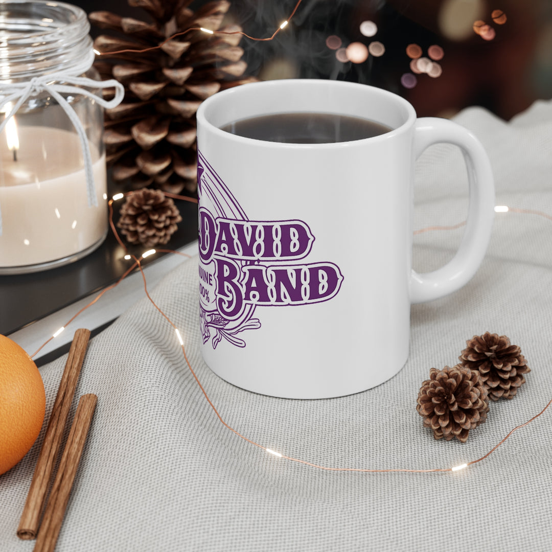 Billy Davis Band Vintage Logo Mug – 11 oz Ceramic Musician Coffee Cup