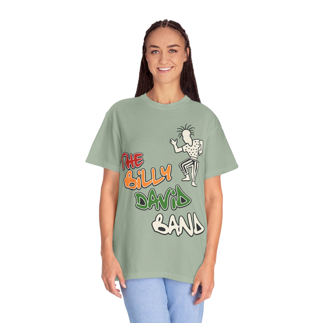 The Billy David Band T-Shirt — Retro Graffiti Music Tee
